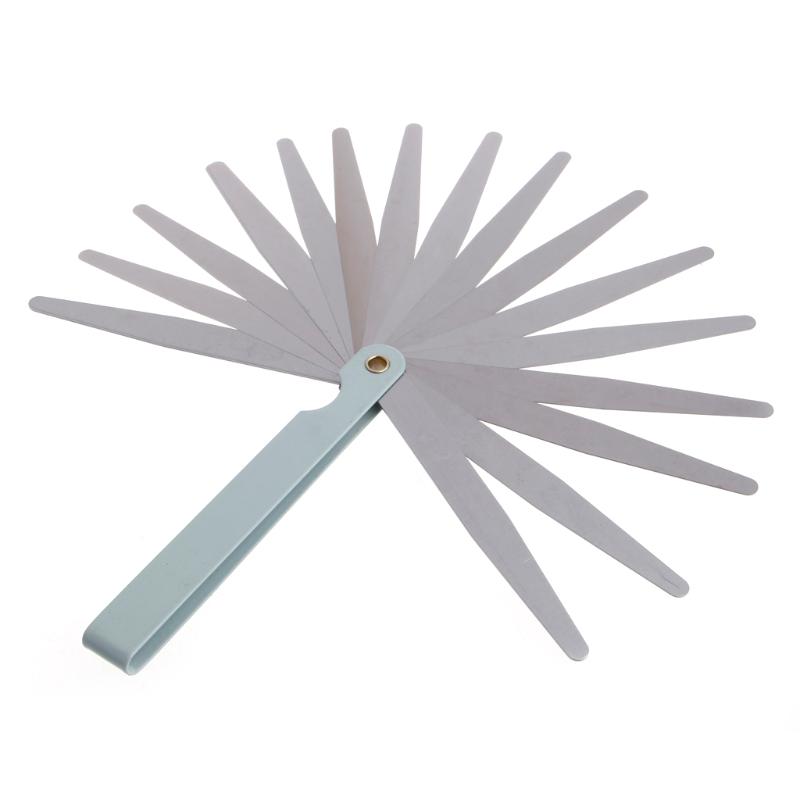 Motorcycle Engine Valve Screw Adjusting Spanner Tool Valve clearance adjustment tools + Feeler gauge 0.02-1