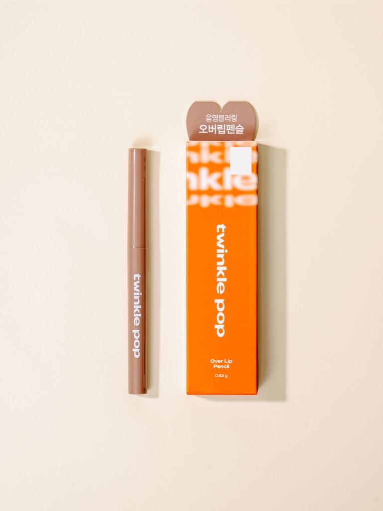 Twinkle Pop Over Lip Pencil, Ash Beige by CLIO