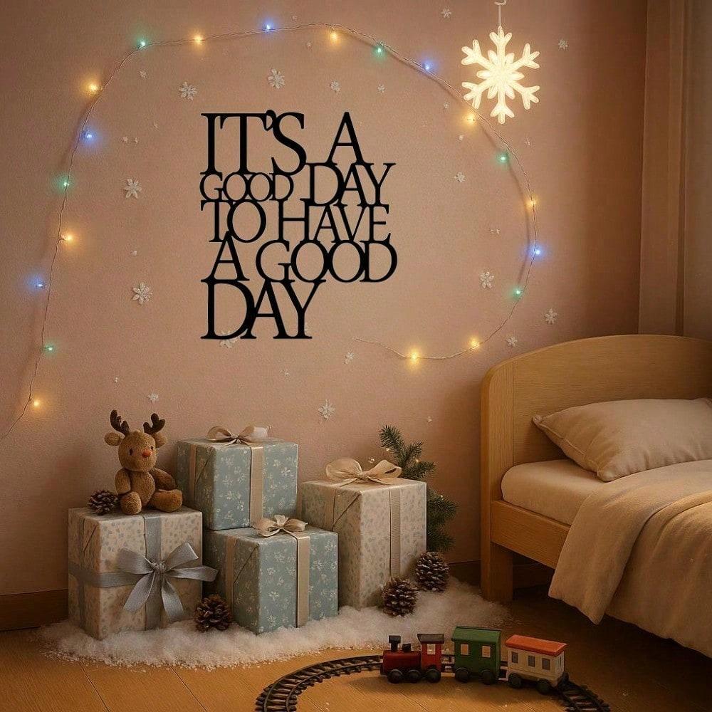 Metal Wall Sign Merry Christmas Inspirational Quote Home Decor Rustproof Vintage Plaque