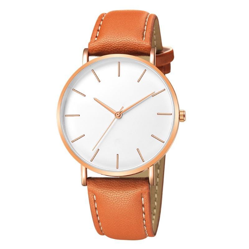 Hot-selling belt business men s watch, fashionable temperament simple style casual quartz watch