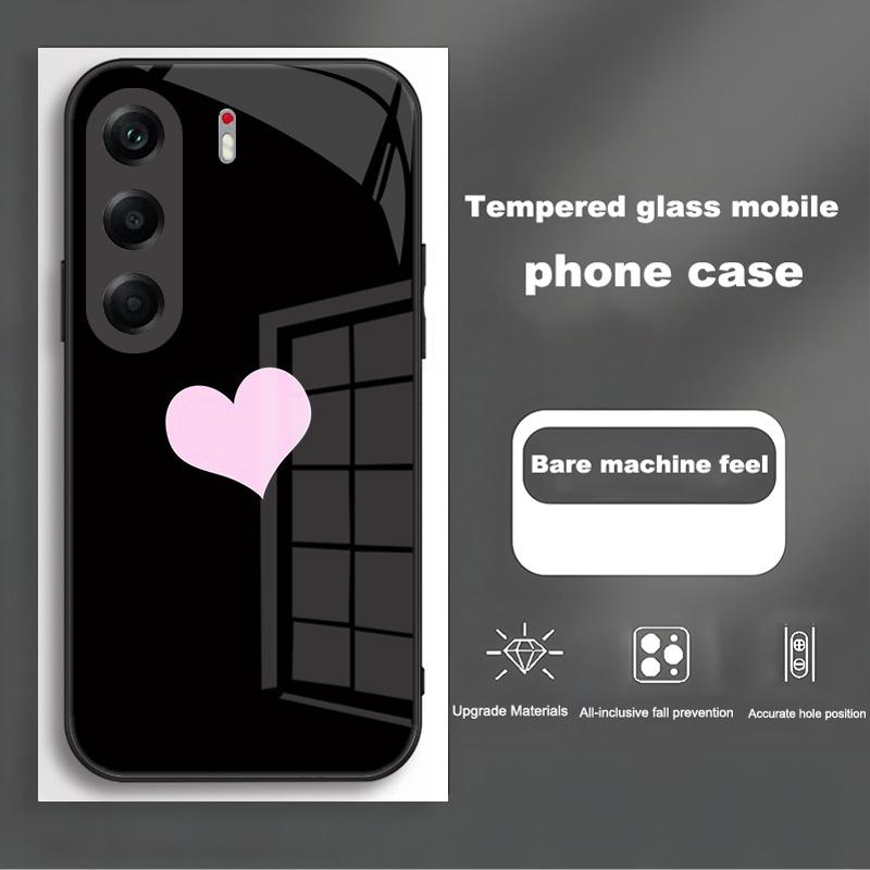 Capa For Tecno Camon 40 Pro Case Hard PC Tempered Glass Phone Cover For Tecno Camon 40 4G Camon40 Pro Shockproof Bumper Fundas