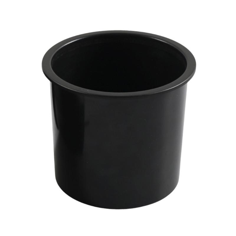 Black ABS Car Cup Holder Suitable For Vehicles Campers Truck And Marine Vessels Easy To Clean And Install