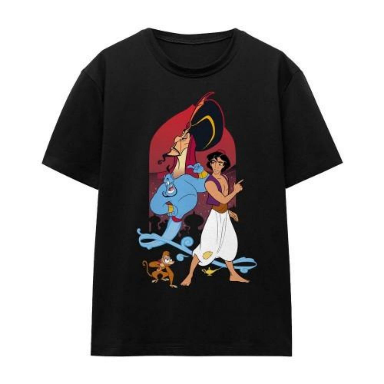 aladdin Unisex Adult T-Shirt S разноцветный