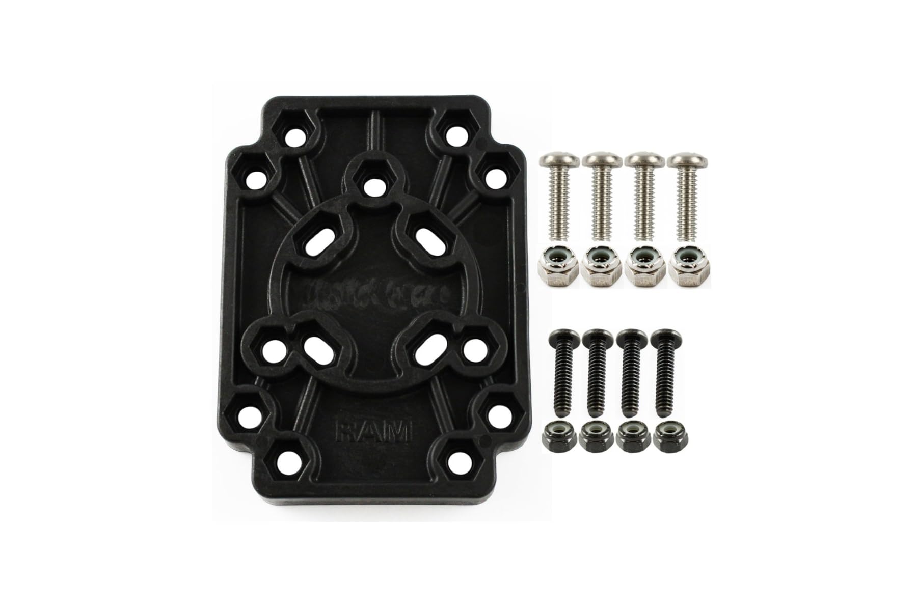 RAM MOUNTS General purpose hole pattern plate RAP-356U One Size чёрный