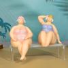 Alluring Beach Woman Resin Figurine - Home Decor Accent