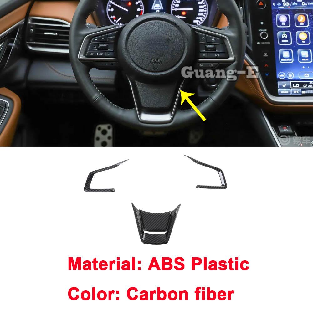 For Subaru Outback BT    ABS Button Armrest Cup Shift Knob Box Fog Light Frame Front Side Air Vent Outlet Trim Parts