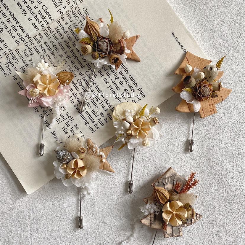 

Настоящие цветы сухоцветы вечные цветы жизни сундук цветы лесной стиль корейская брошь теплая осень открытый газон свадьба жених невеста подружки невесты