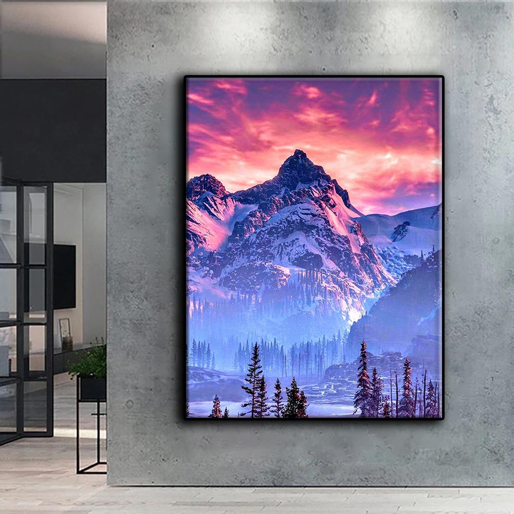 Full 5D Diy Diamond Painting Snow Scene 5D Diamond Painting