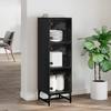 Sideboard Black Oak Effect 35 x 37 x 117 cm
