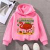 Cute Ballerina Cappuccina Printed Kids Sweatshirt for Girls Fashionable and Comfortable Children's Pullover Top