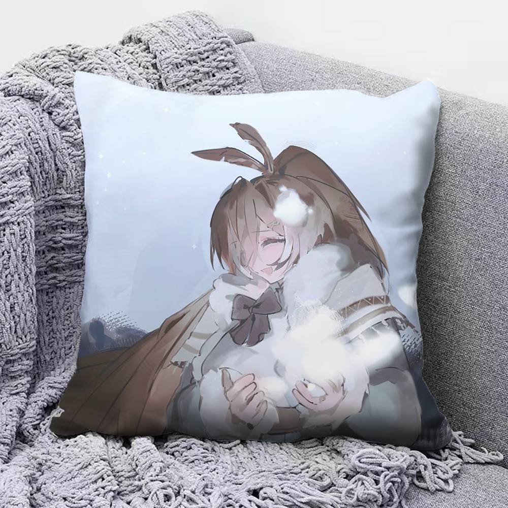 Nanashi Mumei Moom Home Sofa Cushion Covers and Aecorative Custom Pillow Covers