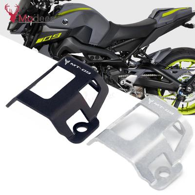 Für YAMAHA MT-09 MT09 Tracer MT 09 fz09 Tracer 900 FJ09 Motorrad Zubehör Hinten Flüssigkeit Reservoir Schutzhülle Gurad