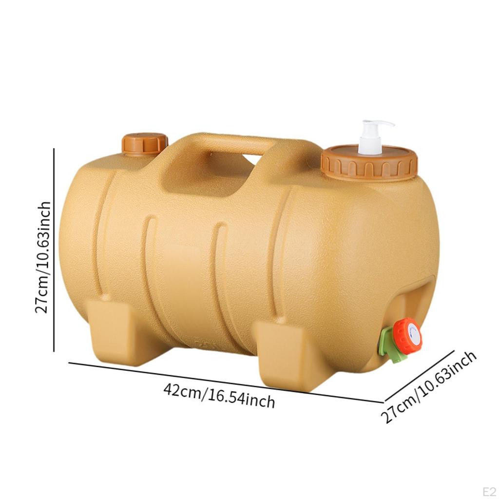 Piggy Shaped Water Container Canister 20 L Lightweight Storage Cute with Spigot Jug for