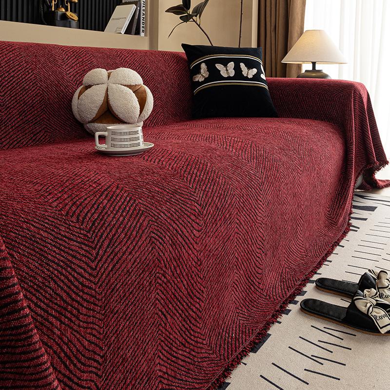 Nordic Style Sofa Cover Slip-Resistant Band
