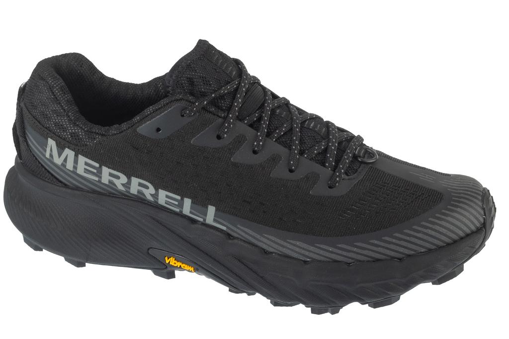 Merrell Agility Peak 5, Mens black Running shoes
