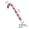 Inflatable Christmas Candy Cane Courtyard Decoration: Festive Outdoor Ornament for Parties