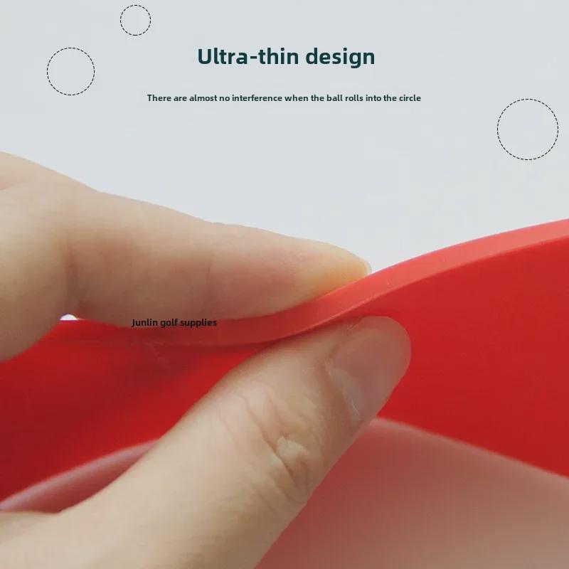 Waterproof Silicone Golf Putting Target Circle - Durable & Wear-Resistant Trainer for Green Range