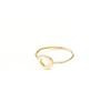 Felt&Son Big Heptagon Line Ring (14k Gold)