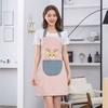 Apron Oil Waterproof Proof Polyester Hand Wipe Function Cookings Sleeveless