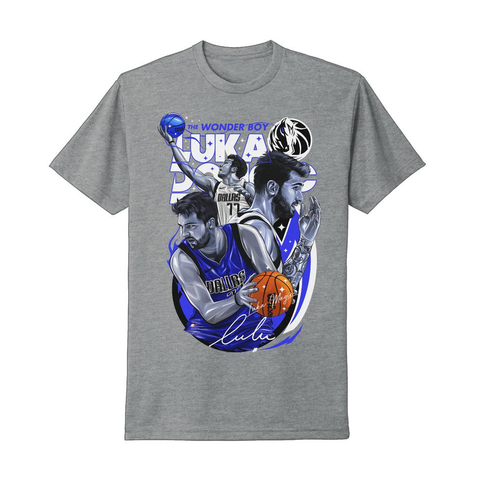 

Luka Doncic #77 Dallas Mavericks NBA Vintage Style Graphic T-Shirt Unisex T-Shirt XXXXL