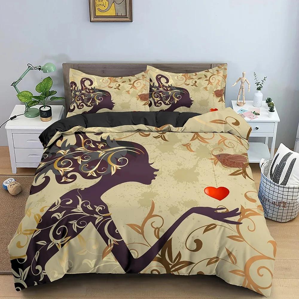 Romantic Style Duvet Cover Set Fairy Girl Bedding Set,Girls Women Couple Flying Butterflies Decor Fantasy Pink Comforter Cover