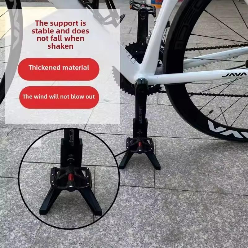 Stojan na kolo Horské silniční kolo Podpora pedálů Stojan Zadní stojánek na kolo Boční rámový stojánek Držák pro silniční horská kola