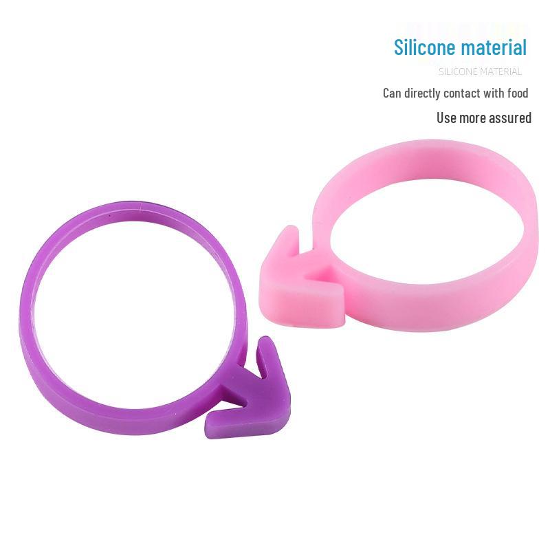 Multi-color Silicone Piping Bag Seal Rings