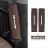 Car Safety Belt Shoulder Protector Pad Leather Seat Belt Cover Accessories For Mercedes Benz AMG A B C E S G Class A180 CLK CLA AU1 F552