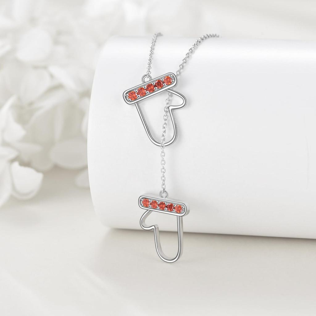 Necklace Girls Minimalist With Alloy Flower Pendant Christmas Decoration Gift