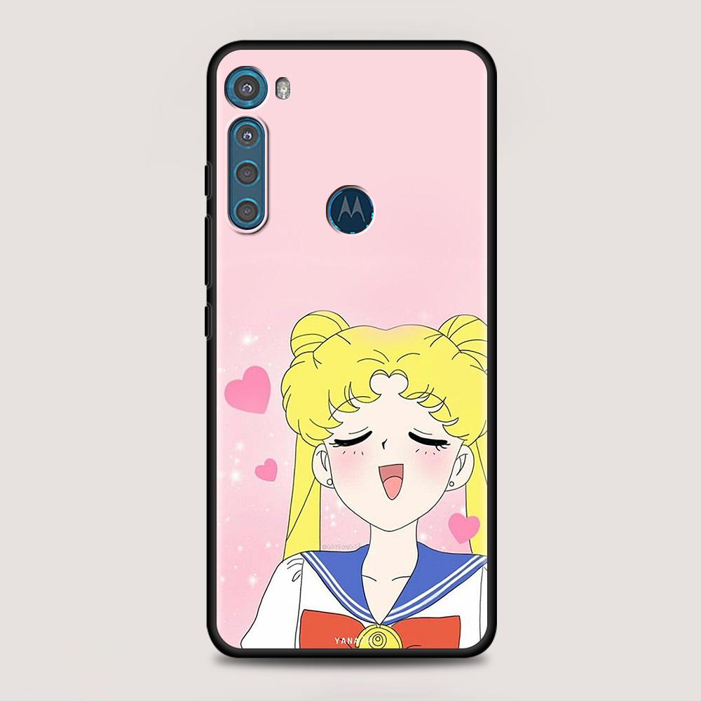 

Чехол аниме Girl Magic Girl для MOTOROLA One Fusion для Moto G10 G9 G8 Plus Play Power One G20 G30 G40 G50 G60 Edge20, чехол для телефона Moto G Stylus 5G