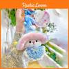 Colorful Delightful Plush Mushroom Keychain Adorable Fairy Bag Accessory For Kids