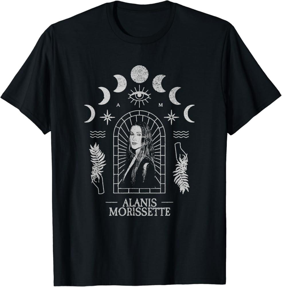 

Alanis Morissette Moon Album Shirt Adult Tee S To 2345XL MK658 Unisex T-Shirt XL
