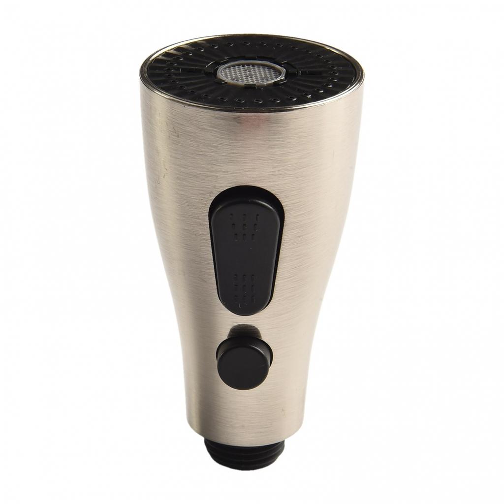 Spare Replacement Tap Spout Kitchen Faucet Shower Head with Brushed Treatment