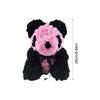 25cm Artificial Flowers Bear Rose Bear Romantic Creative Gifts For Valentines Day Mothers Day Anniversary Wedding Eternal Flower