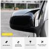 2pcs Rearview Mirror Caps Cover Glossy Black Sticking For Nissan Sunny 2010 2011 2012 2013 2014 2015 2016
