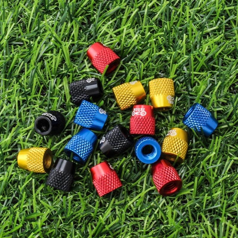 4 ST Cykelbromssko Skruvbyte M6 Bromsklossbultar Aluminiumlegering V-bromsblocksmutter Bromslangsfäste