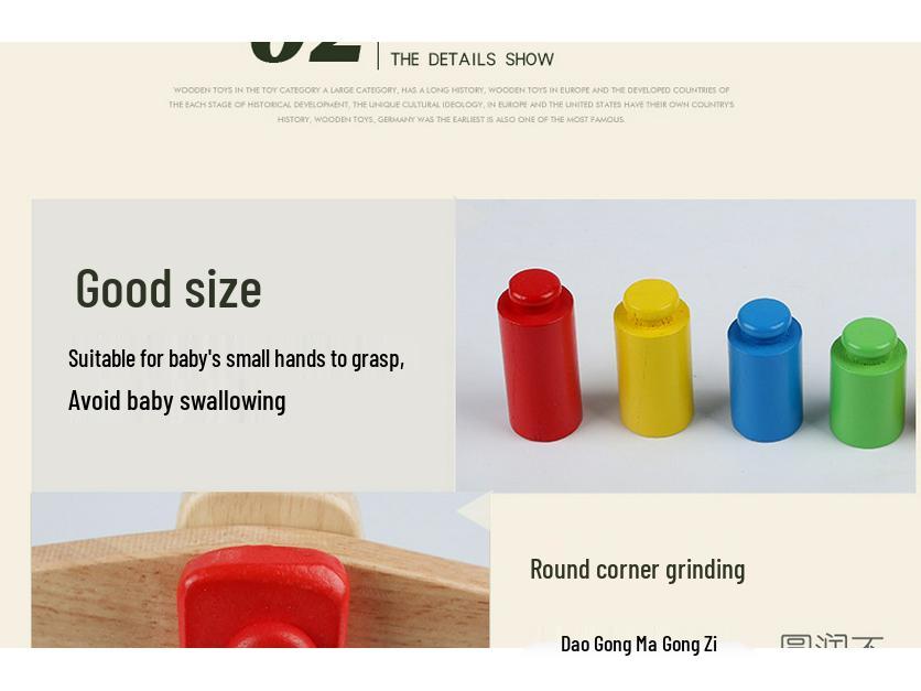 Children's Wooden Balance Scale Educational Toy