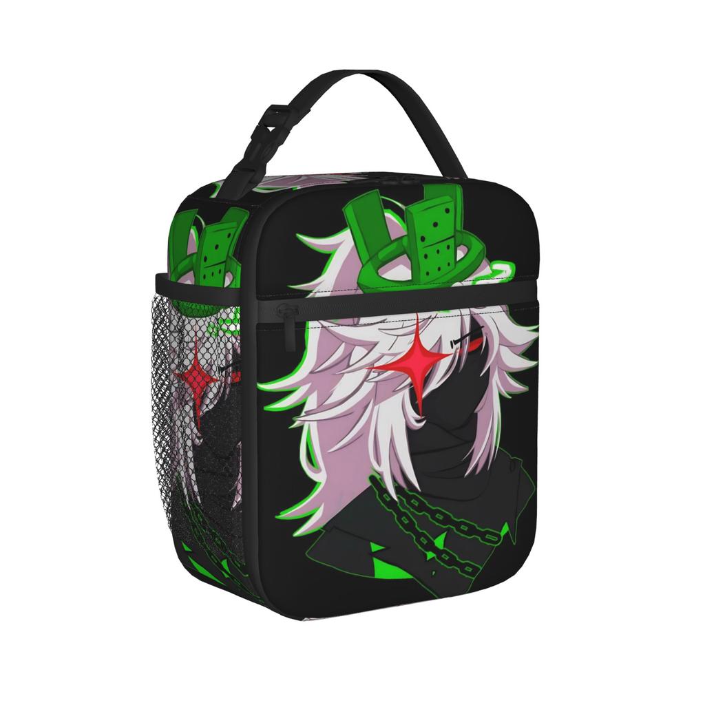 Forsakens Lunch Bag  Cute Lunch Box Travel Portable Zipper Thermal Tote Handbags For Women Oxford Graphic Design Cooler Bag