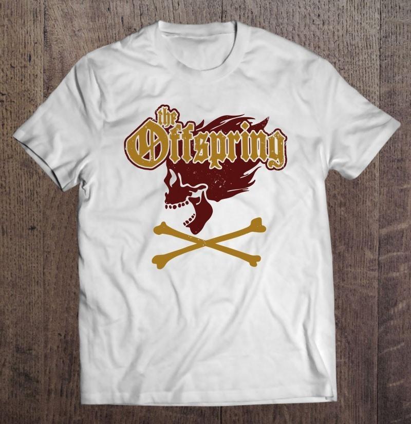 The Offspring Screaming Skull Men All size Shirt Gift For Fan S разноцветный