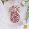 1pc Rhinestone Pineapple Women's Brooch & Pin Jewelry - Retro Elegant, Fashionable, Unique Design, for Scarves/Jackets/Bags