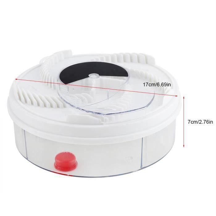 Dispositif électrique de piège à mouche muet automatique de rotation avec le câble d'USB de nourriture de piégeage-CY Jes13173