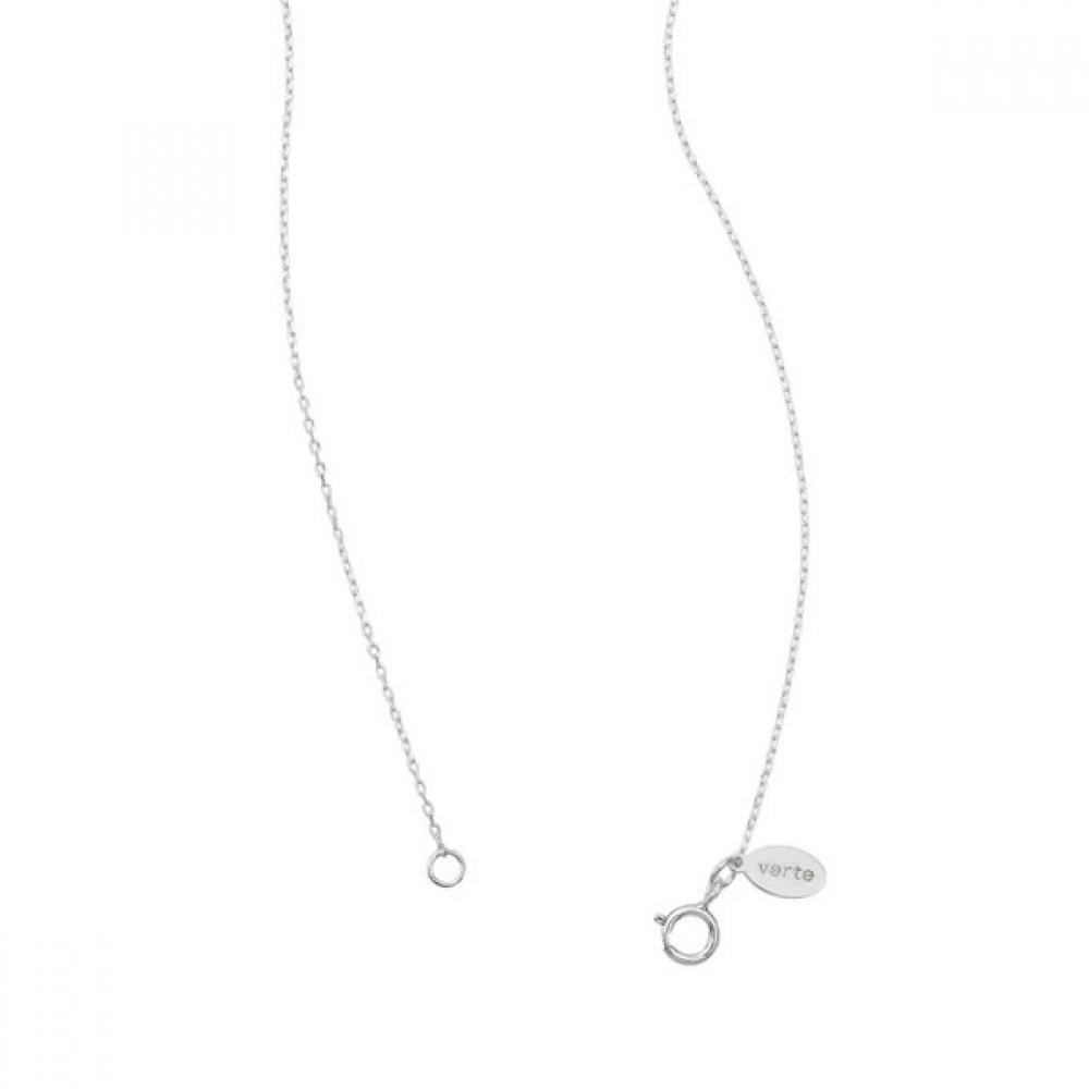VERTE Full Heart Necklace  12mm  Silver    un.Silver.165