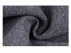 Men's Autumn/Winter 2025 Trendy Woolen Lapel Trench Coat - Scruffy Cool Mid-Length Outerwear