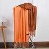Double-sided Two-color Scarf for Women Autumn and Winter High End New Wool Scarf Shawl Imitation Cashmere Scarf