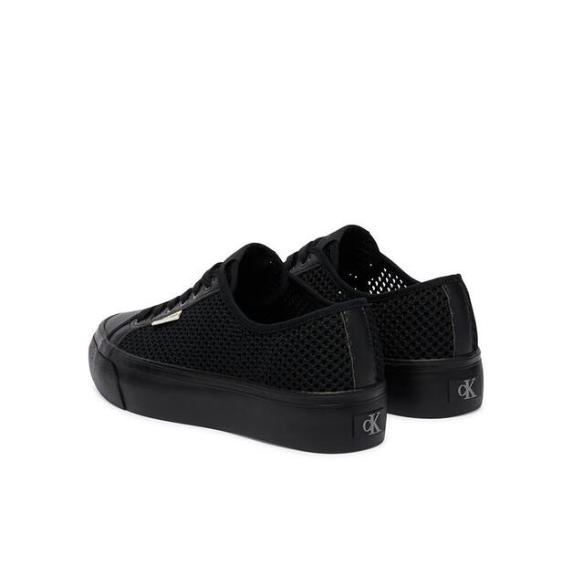 Calvin Klein Vulc Flatf Lace Up Lin Mesh Sneakers