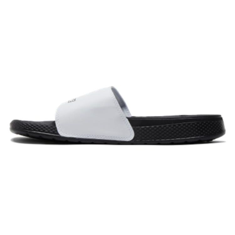 Converse Casual EVA Quick-Dry Slide Sandals Unisex Footwear Black White A03525C102