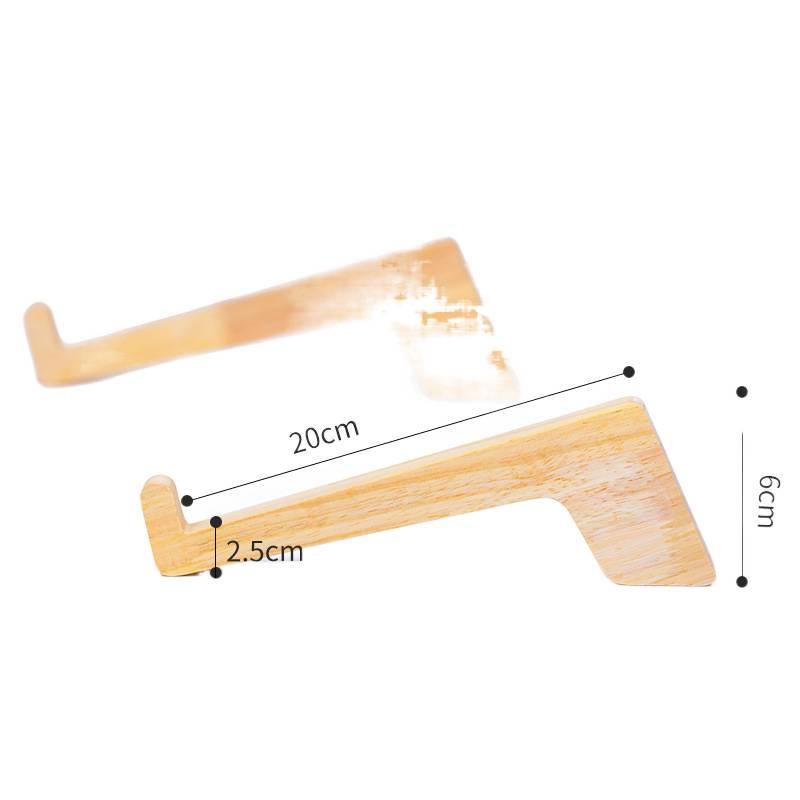 2025 Wooden Vertical Laptop Stand with Cooling and Neck Protection for Home Use