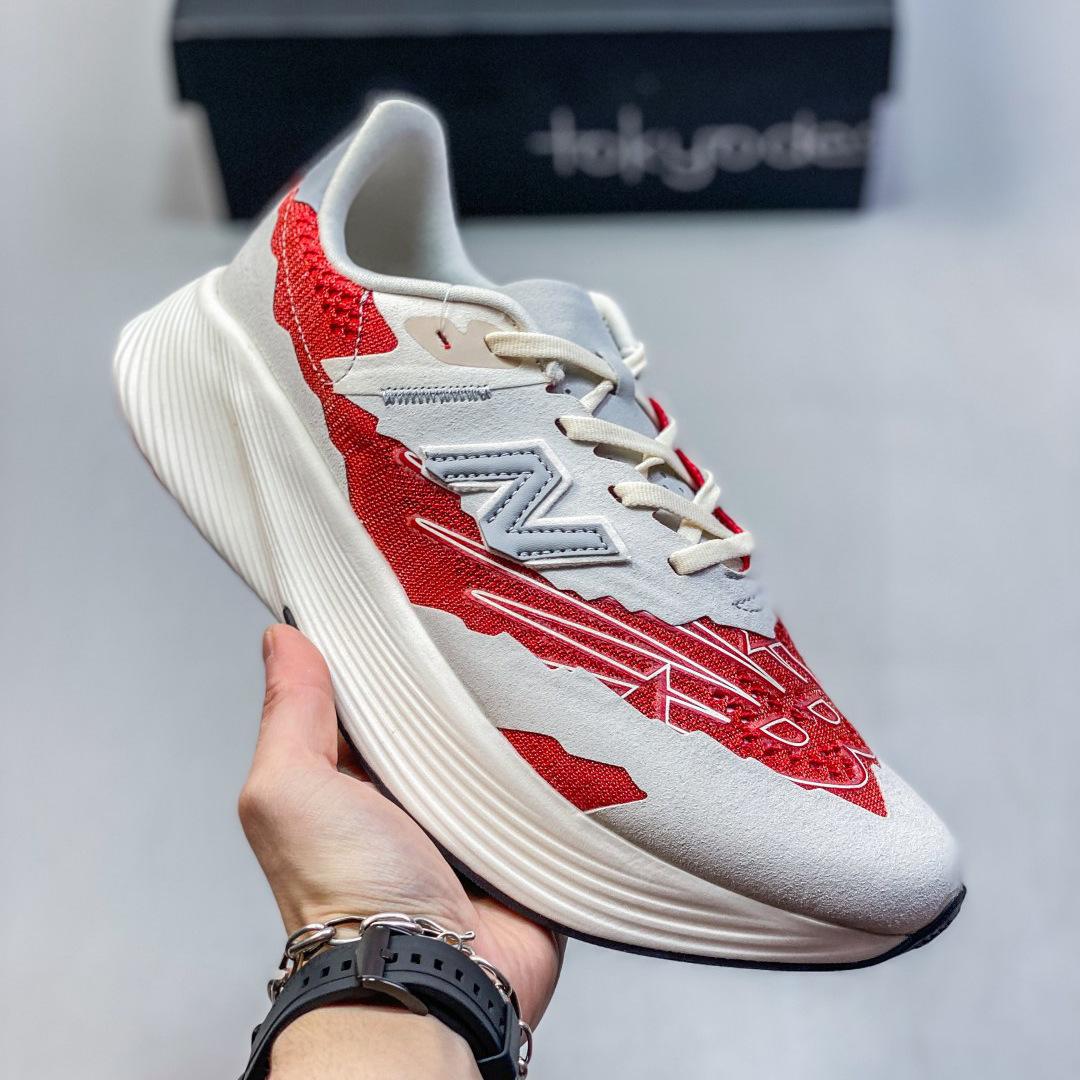 

NB RC Elite V2 Унісекс В язані Бігові Кросівки - Товста Підошва, Дихаючі, Модний Повсякденний Спортивний Одяг 36
