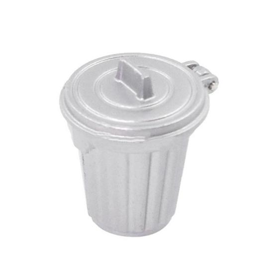 1:12 1:6 Realistic Miniature Dustbin Dollhouse Decor Kids Toy Doll Accessories