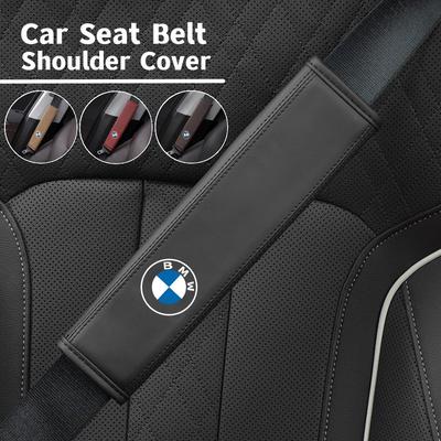 For Car Seat Belt Cover Safety Belt Protectiver Case Badge Accessories E46 E90 E60 F10 E39 F30 E36 E87 E90 E30 E53 F31 E92